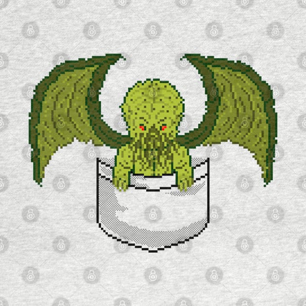 Pixel Pocket Cthulhu by gkillerb